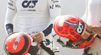 F1-角田裕毅とガスリーのヘルメット、デザインが被る【海外の反応】